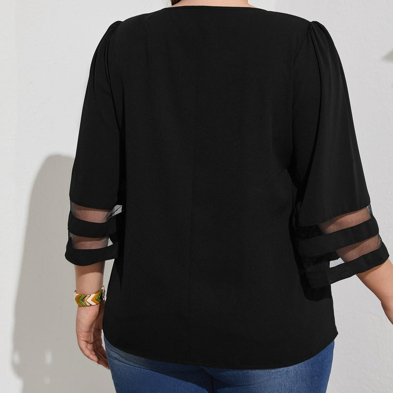 Blusa Nadine. Plus size