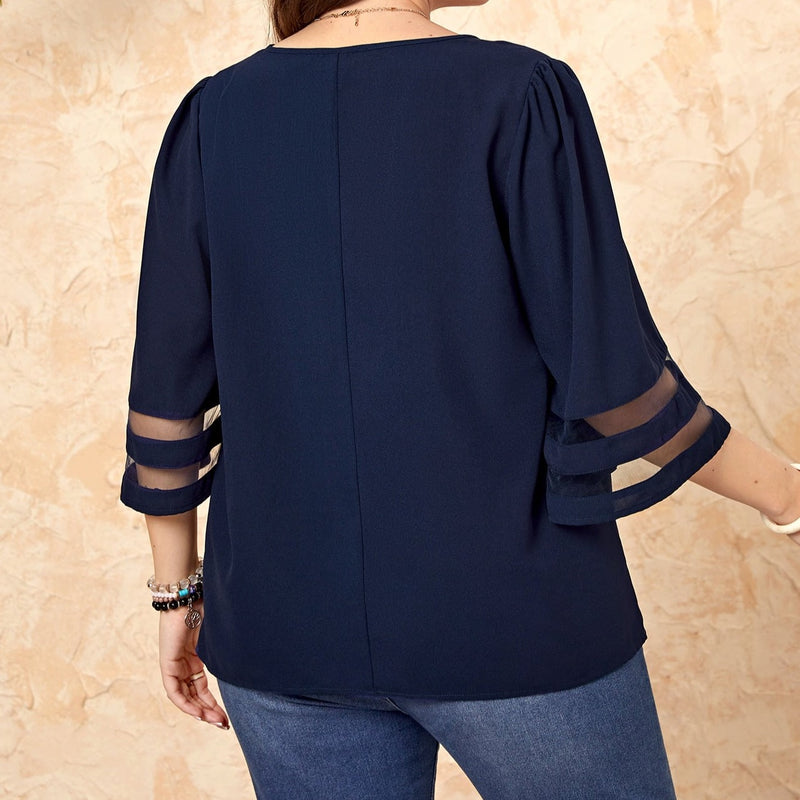 Blusa Nadine. Plus size