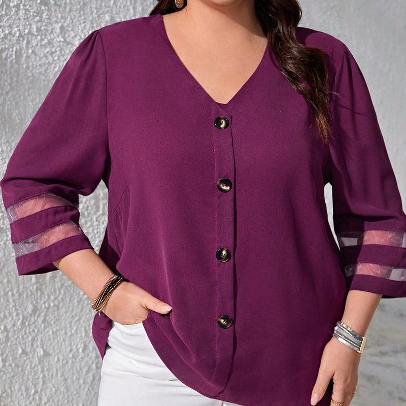 Blusa Kiarah. Plus size