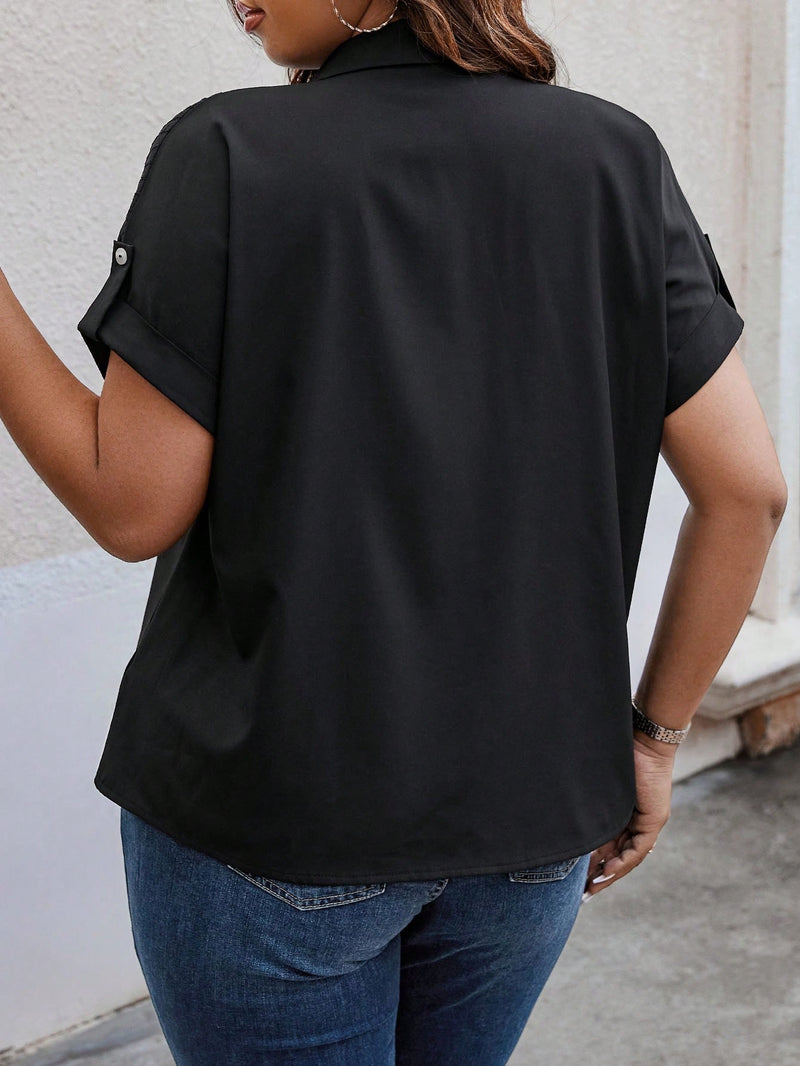 Blusa Irene. Plus size