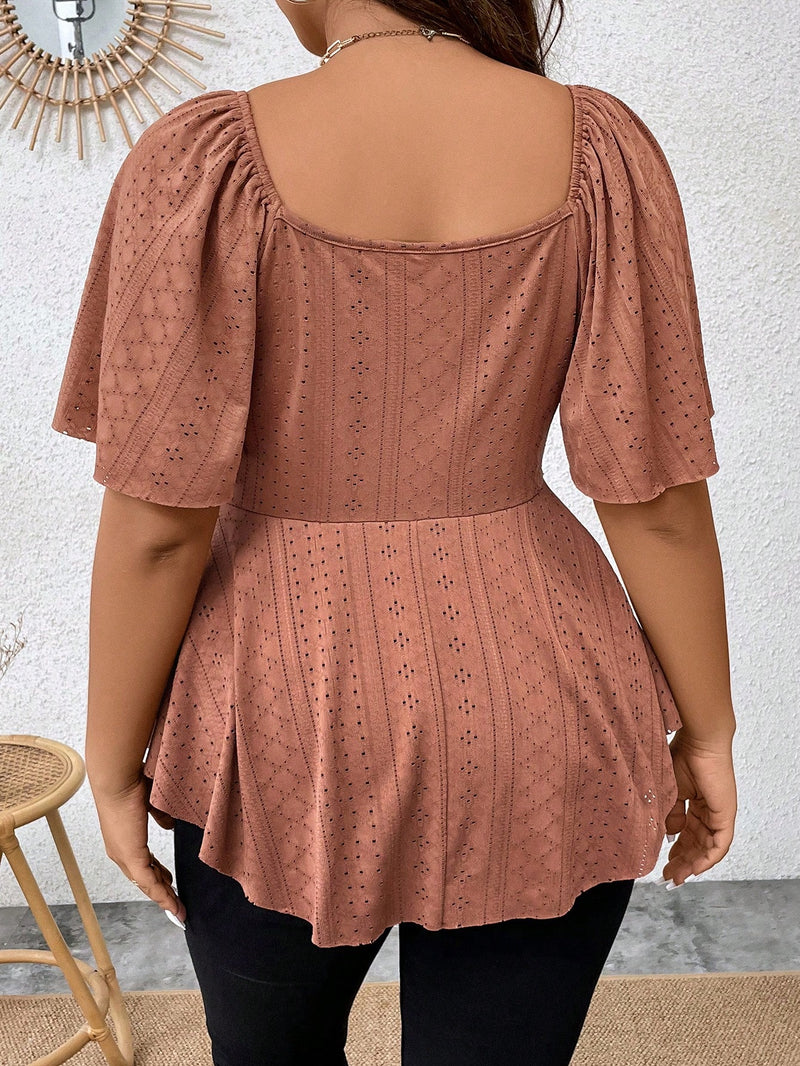 Blusa Quinn. Plus size