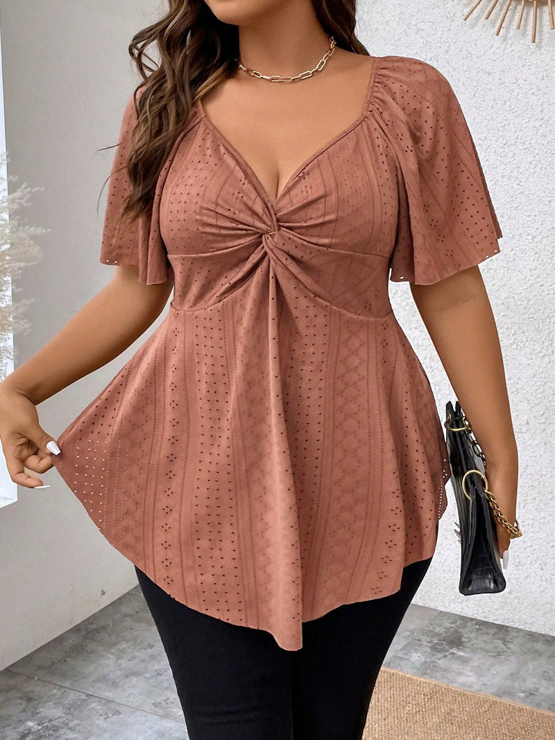 Blusa Quinn. Plus size