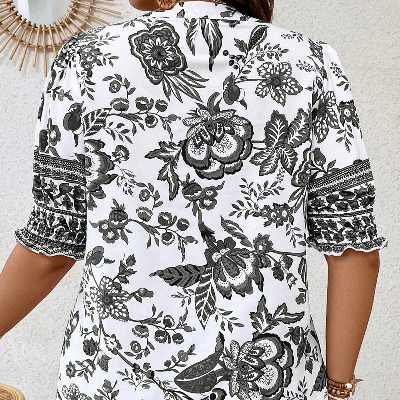 Blusa Tainá . Plus Size