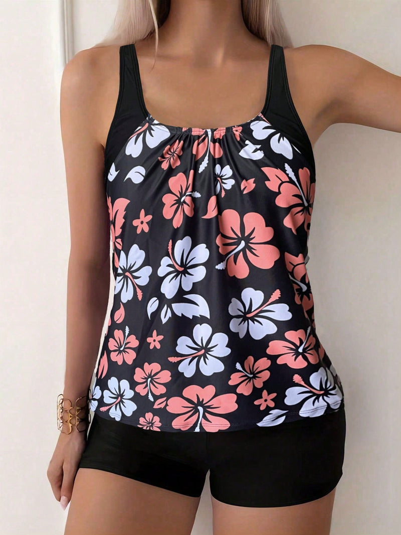 Tankini e shorts floral Melissa