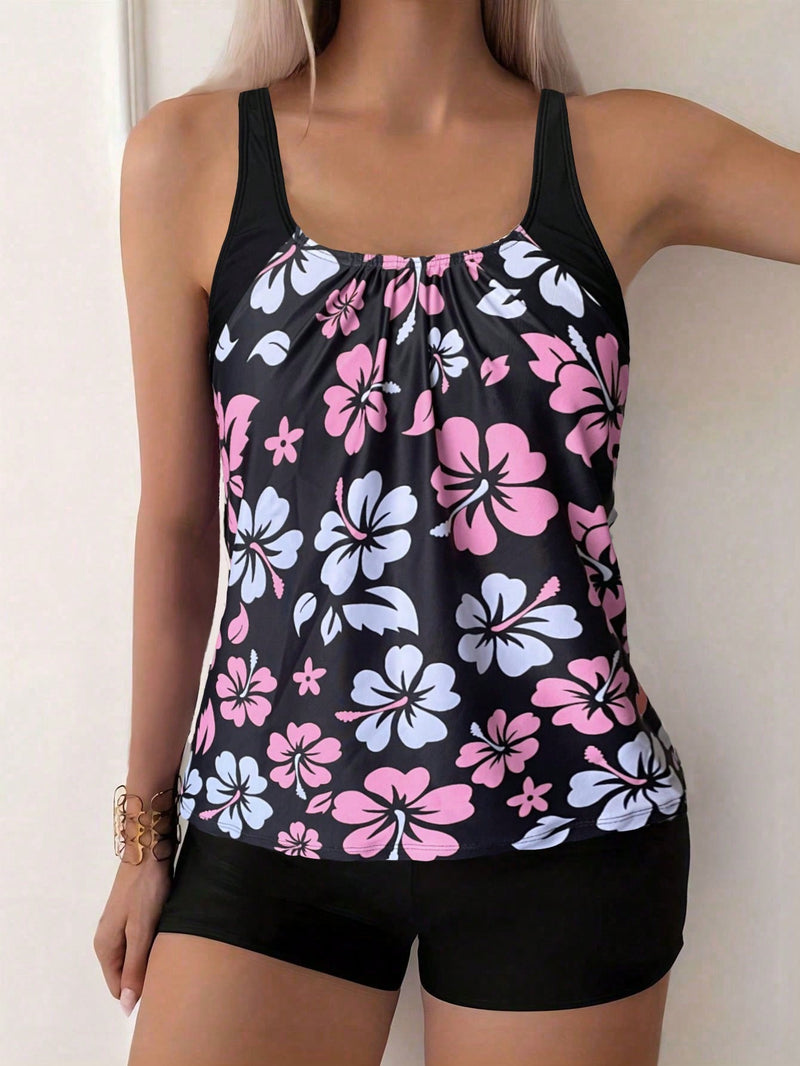 Tankini e shorts floral Melissa