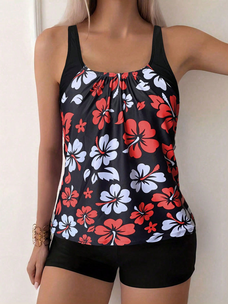 Tankini e shorts floral Melissa