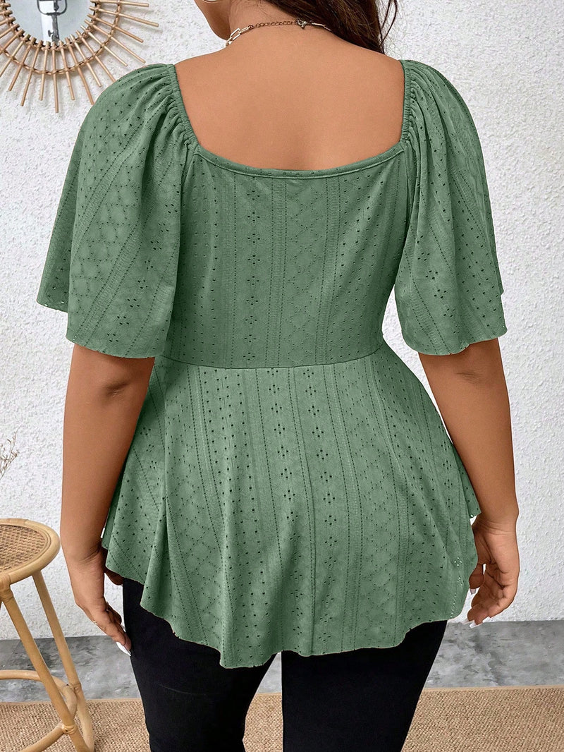 Blusa Quinn. Plus size