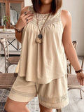 Conjunto feminino Gola Redonda Erica. Plus Size