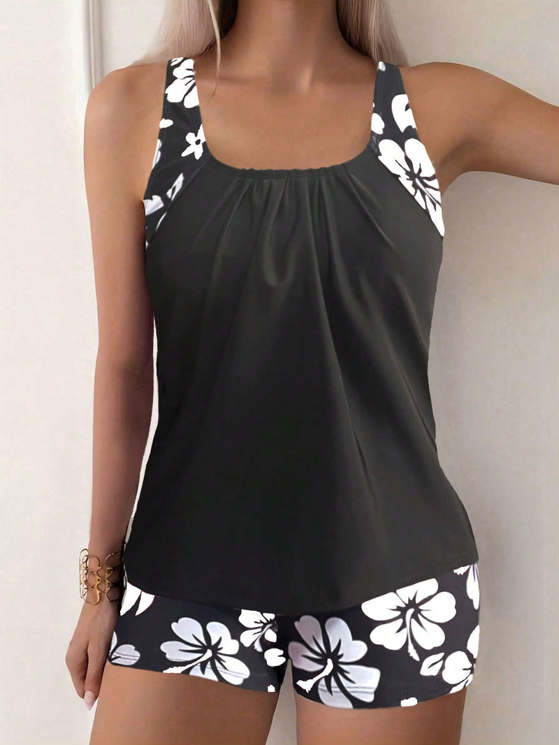 Tankini e shorts floral Melissa