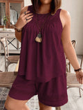 Conjunto feminino Gola Redonda Erica. Plus Size