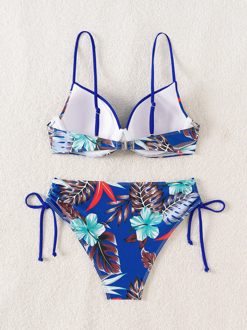 Biquíni Feminino com estampas tropicais Sirene