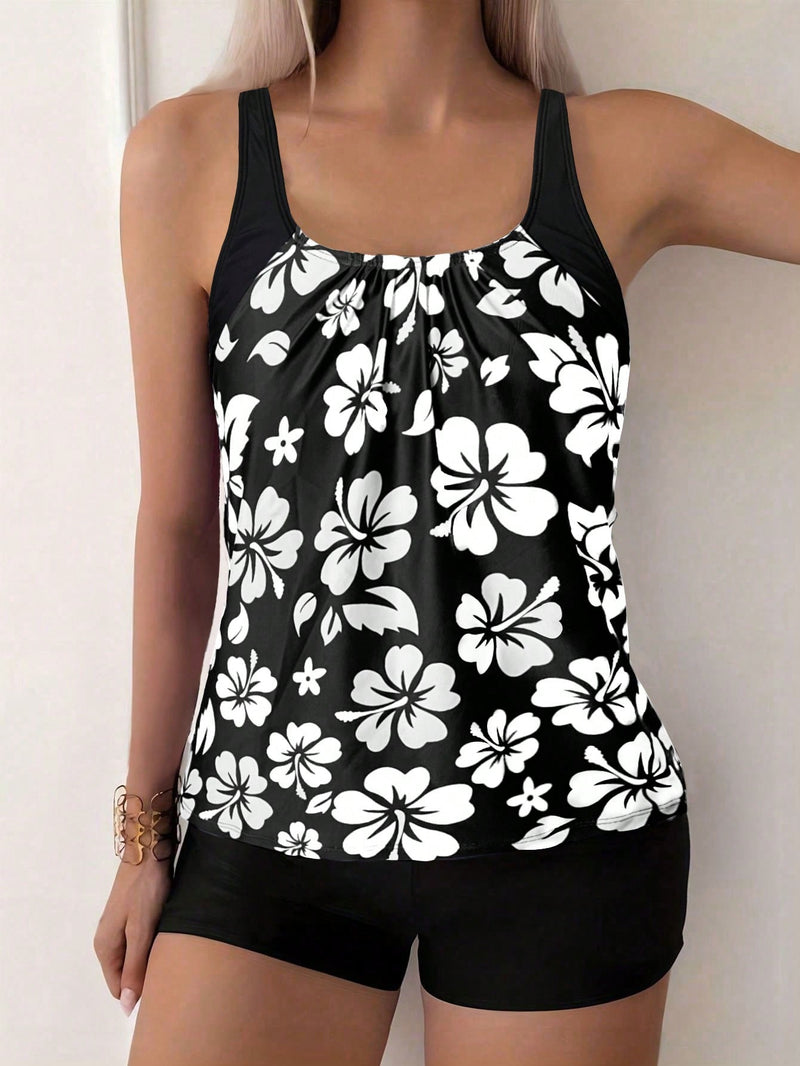 Tankini e shorts floral Melissa