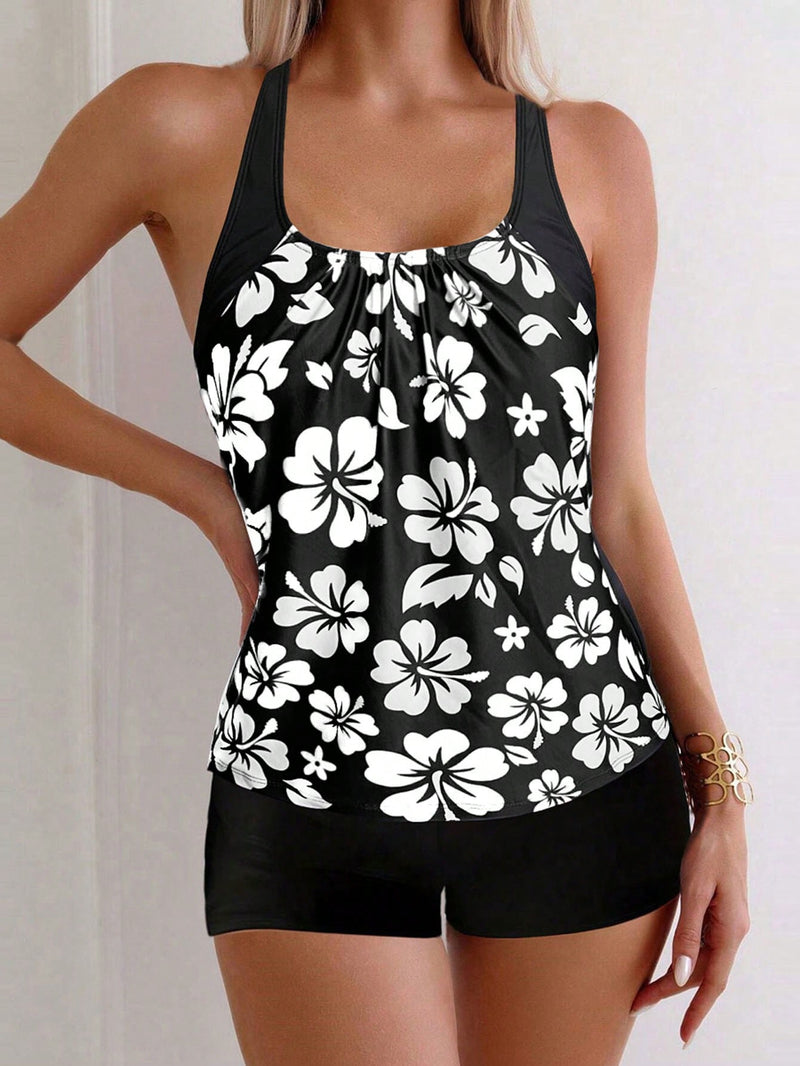 Tankini e shorts floral Melissa