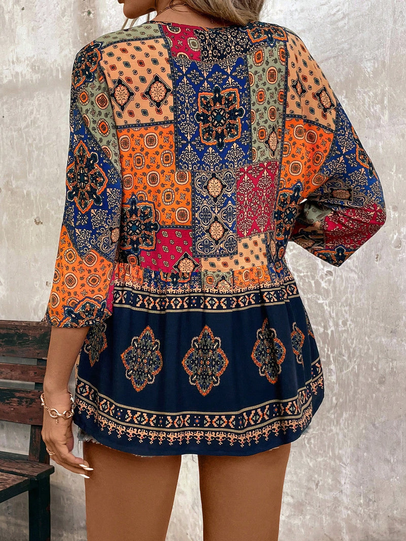 Blusa Boho Chic Maré