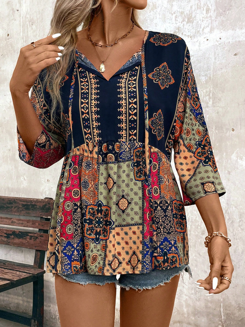 Blusa Boho Chic Maré