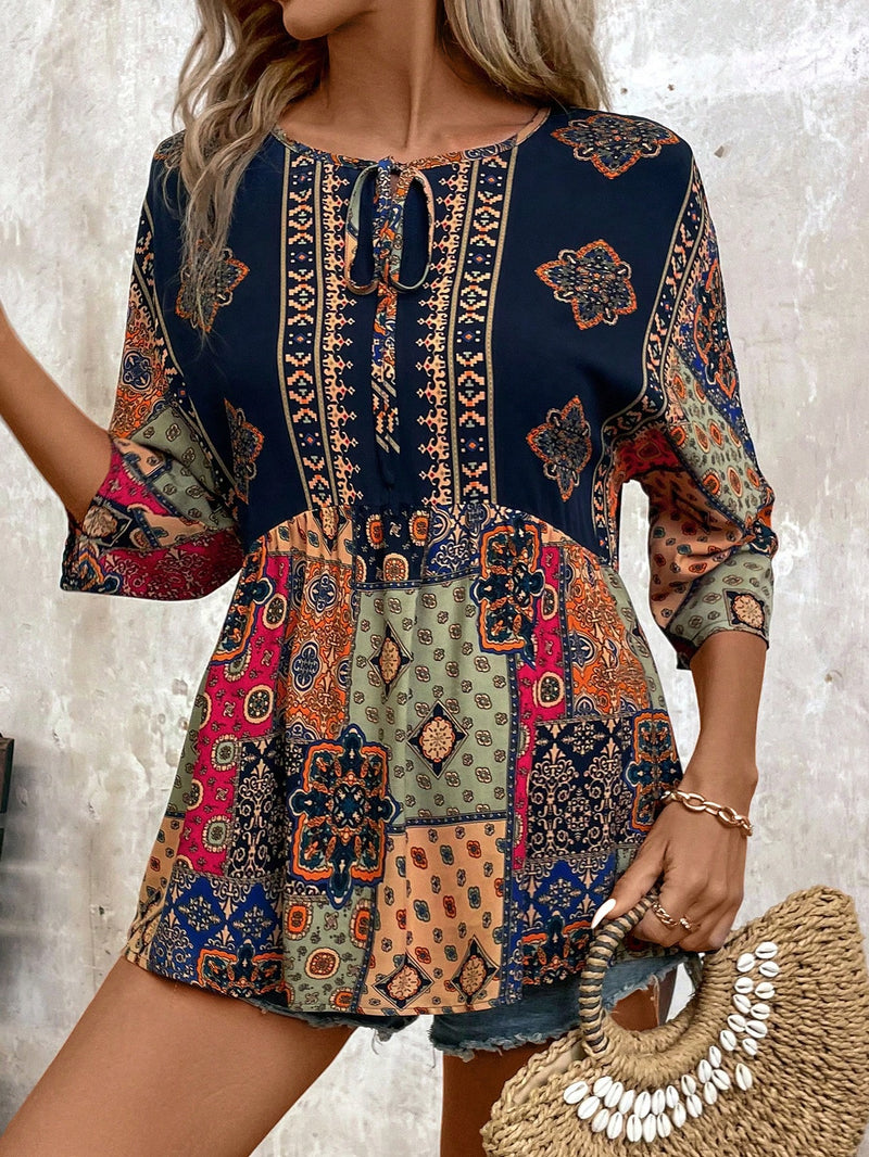 Blusa Boho Chic Maré