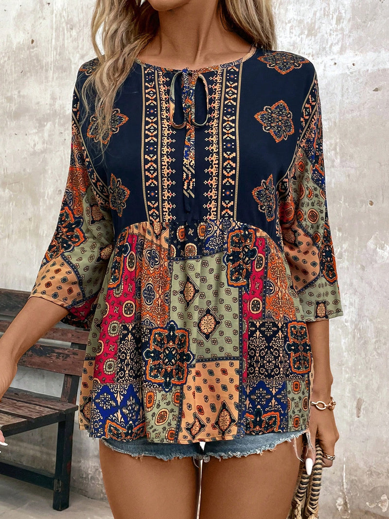 Blusa Boho Chic Maré