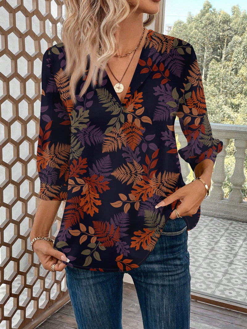 Blusa Boho Chic Terra