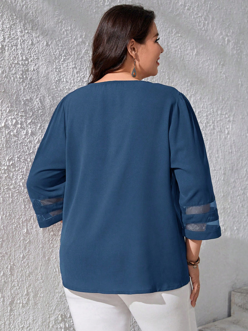 Blusa Kiarah. Plus size