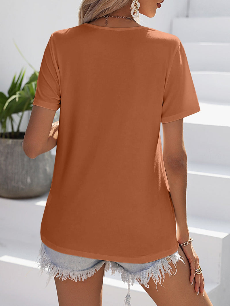 Camiseta Feminina Lisa Casual Alessandra