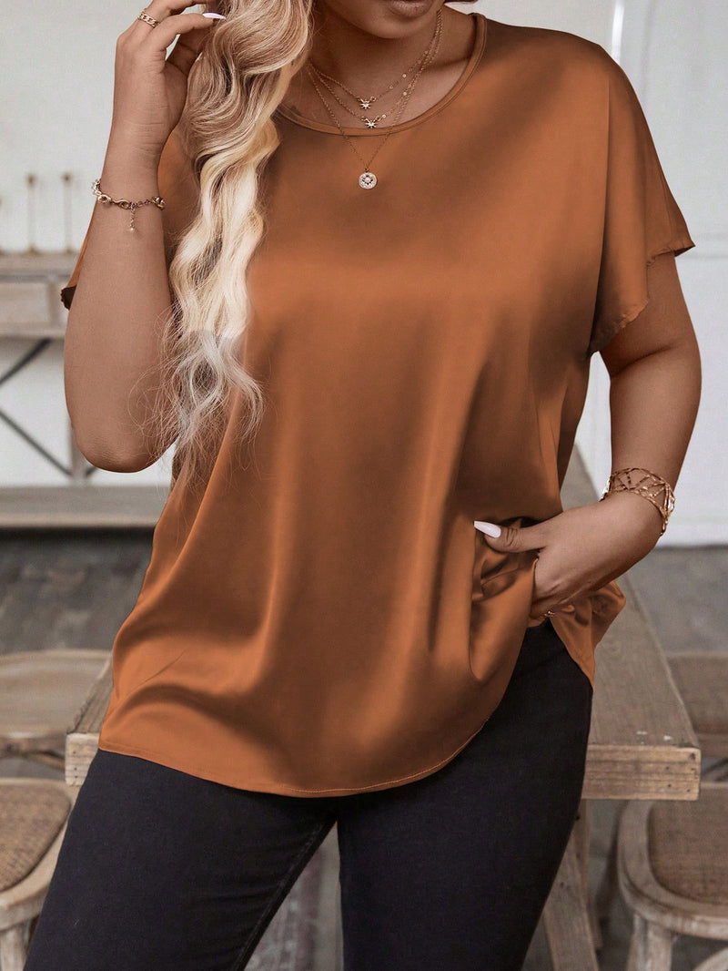 Blusa Feminina com Caimento Solto e Estilo Versátil. Alice- Plus Size