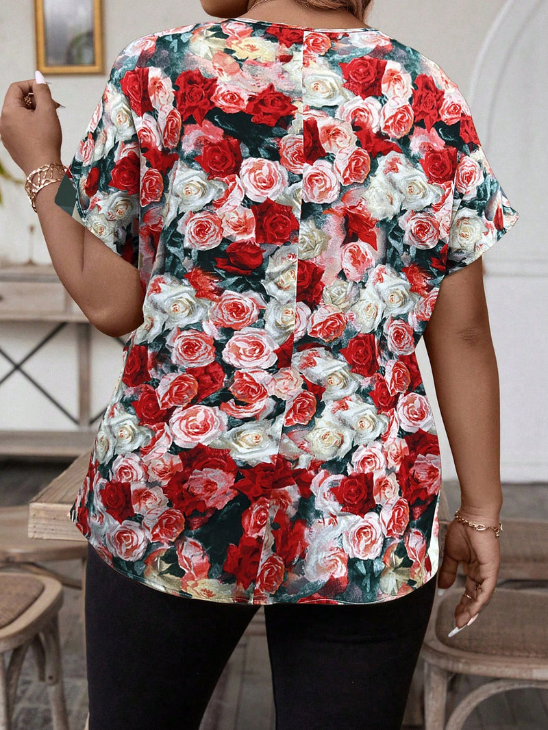 Blusa Feminina com Caimento Solto e Estilo Versátil. Alice- Plus Size