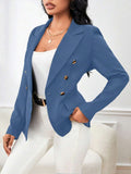 Blazer Feminino de Lapela estilo elefante Alaska.