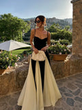 Vestido elegante Feminio longo plissado - Nayla