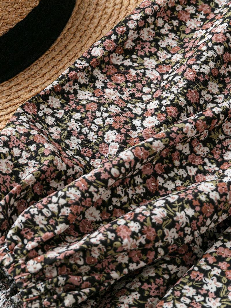 Vestido Feminino Decote em V Boho Giulia Plus Size