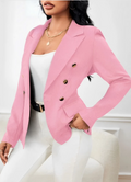 Blazer Feminino de Lapela estilo elefante Alaska.