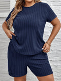 Conjunto Feminino Gola Redonda Dima. Plus Size